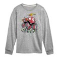 thumbnail image 1 of Instant Message - Monster Tractor - Toddler & Youth Long Sleeve Graphic T-Shirt, 1 of 6
