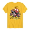 thumbnail image 1 of Instant Message - Monster Tractor - Toddler & Youth Short Sleeve Graphic T-Shirt, 1 of 6