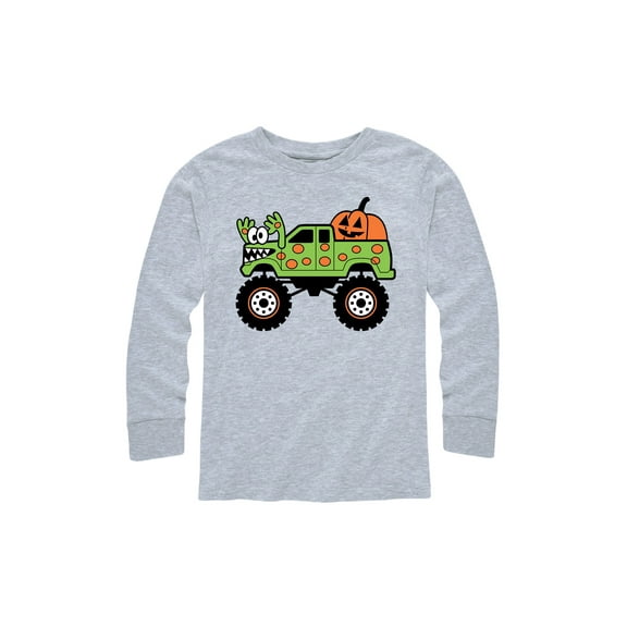 Instant Message - Monster Truck - Youth Long Sleeve Tee
