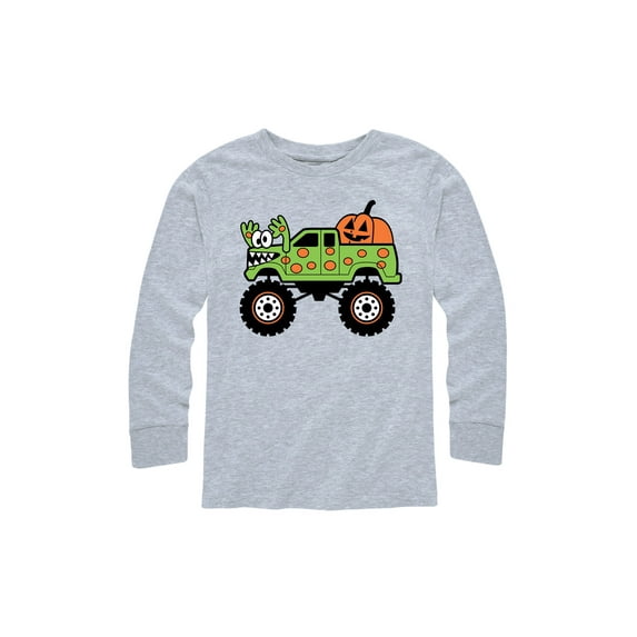 Instant Message - Monster Truck - Youth Long Sleeve Tee