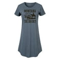 thumbnail image 1 of Instant Message - Montana Land Of Big Sky - Women's Any Way Dress, 1 of 5