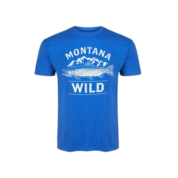 Instant Message - Montana Wild - Men's Short Sleeve Graphic T-Shirt