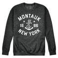 thumbnail image 1 of Instant Message - Montauk New York - Men's Crew Neck Fleece Pullover, 1 of 7