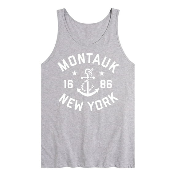 Instant Message - Montauk New York - Men's Jersey Tank Top