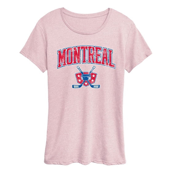 Instant Message - Montreal Hockey Short Sleeve Graphic T-Shirt