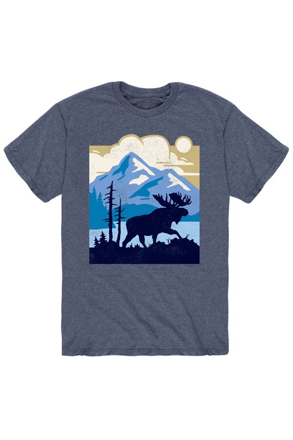 - Moose Mountain Short Sleeve Graphic T-Shirt