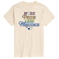 thumbnail image 1 of Instant Message - More Pride Less Prejudice - Men's Short Sleeve Graphic T-shirt, 1 of 5