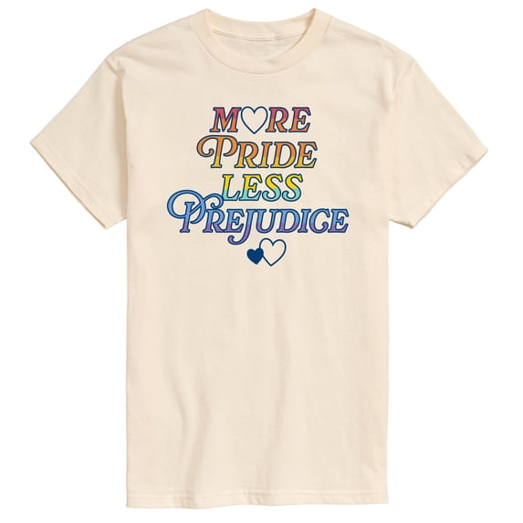 Instant Message - More Pride Less Prejudice - Men's Short Sleeve Graphic T-shirt