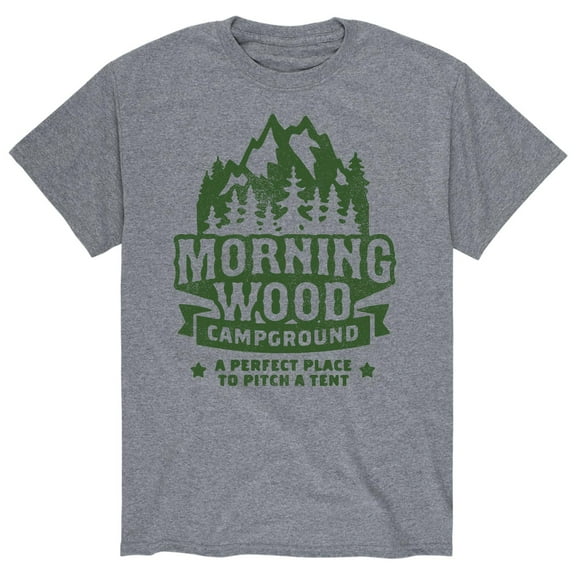 Instant Message - Morning Wood - Men's Short Sleeve Graphic T-Shirt