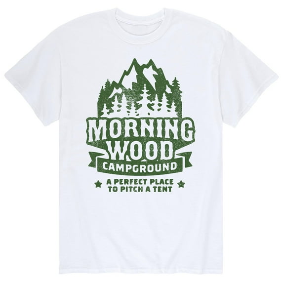 Instant Message - Morning Wood - Men's Short Sleeve Graphic T-Shirt