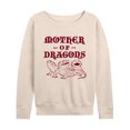 thumbnail image 1 of Instant Message - Mother Of Dragons - Women's Lightweight French Terry Long Sleeve Shirt, 1 of 6