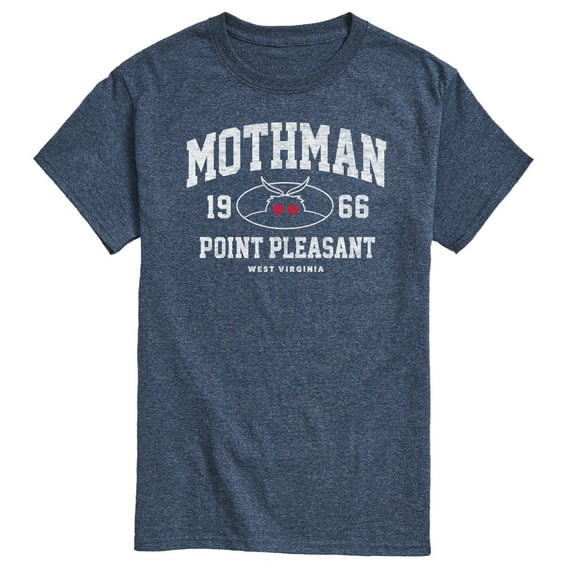 Instant Message - Mothman Collegiate Short Sleeve Graphic T-Shirt