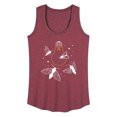 thumbnail image 1 of Instant Message - Moths On Lightbulb - Women's Racerback Tank Top, 1 of 6