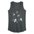 thumbnail image 1 of Instant Message - Moths On Lightbulb - Women's Racerback Tank Top, 1 of 6