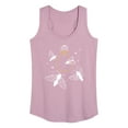 thumbnail image 1 of Instant Message - Moths On Lightbulb - Women's Racerback Tank Top, 1 of 6