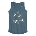 thumbnail image 1 of Instant Message - Moths On Lightbulb - Women's Racerback Tank Top, 1 of 6
