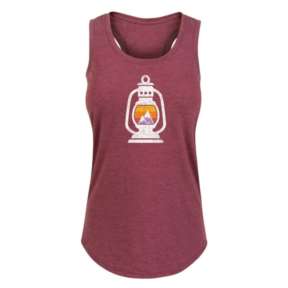 Instant Message - Mountain Lantern - Women's Racerback Tank