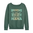 thumbnail image 1 of Instant Message - Mountain Mama - Women's Lightweight French Terry Long Sleeve Shirt, 1 of 5
