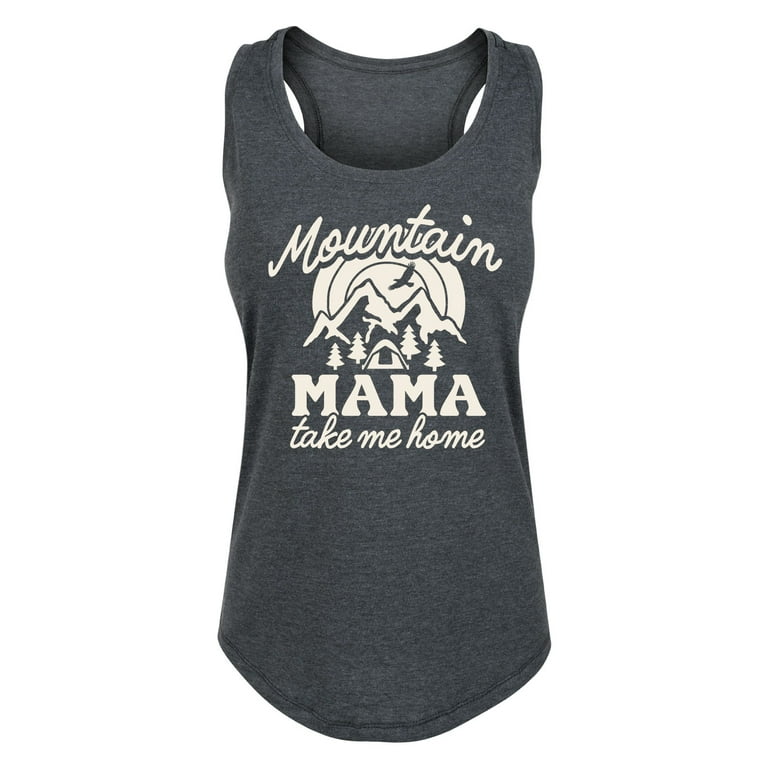 Instant Message Mountain Mama Women's Racerback Tank Top