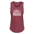 thumbnail image 1 of Instant Message - Mountain Mama - Women's Racerback Tank, 1 of 5