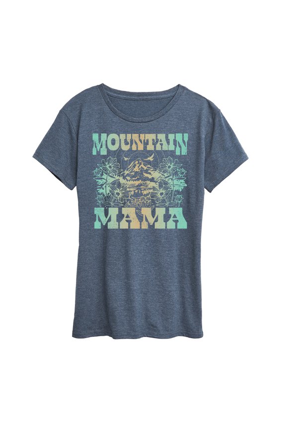 - Mountain Mama - Women's Short Sleeve Graphic T-Shirt