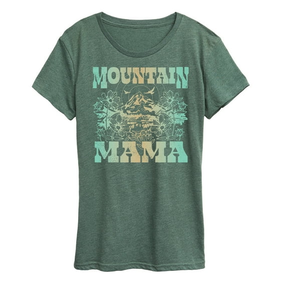Instant Message - Mountain Mama - Women's Short Sleeve Graphic T-Shirt