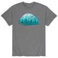thumbnail image 1 of Instant Message - Mountain Scene Tent - Men's Short Sleeve Graphic T-Shirt, 1 of 5