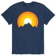 thumbnail image 1 of Instant Message - Mountain Sunset - Men's Short Sleeve Graphic T-Shirt, 1 of 5