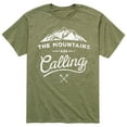 thumbnail image 1 of Instant Message - Mountains Are Calling - Men's Short Sleeve Graphic T-Shirt, 1 of 5