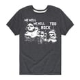 thumbnail image 1 of Instant Message - Mt Rushmore We Will Rock You - Toddler Short Sleeve Tee, 1 of 4