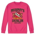 thumbnail image 1 of Instant Message - Murphys Pub Dublin - Men's Crew Neck Fleece Pullover, 1 of 5