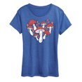 thumbnail image 1 of Instant Message - Mushroom Heart - Women's Short Sleeve Graphic T-Shirt, 1 of 6