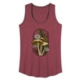 thumbnail image 1 of Instant Message - Mushrooms And Flowers - Women's Racerback Tank Top, 1 of 6