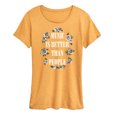 thumbnail image 1 of Instant Message - Music Is Better Than People - Women's Short Sleeve Graphic T-Shirt, 1 of 7