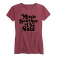 thumbnail image 1 of Instant Message - Musical Influence - Women's Short Sleeve Graphic T-Shirt, 1 of 6