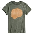 thumbnail image 1 of Instant Message - Muted Plaid Pumpkin - Men's Short Sleeve Graphic T-Shirt, 1 of 5