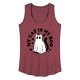 thumbnail image 1 of Instant Message - My Cat Is My Boo - Women's Racerback Tank Top, 1 of 5