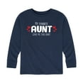 thumbnail image 1 of Instant Message - My Favorite Aunt Gave Me This Shirt - Toddler And Youth Long Sleeve Graphic T-Shirt, 1 of 6