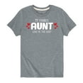 thumbnail image 1 of Instant Message - My Favorite Aunt Gave Me This Shirt - Toddler And Youth Short Sleeve Graphic T-Shirt, 1 of 5