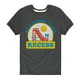 thumbnail image 1 of Instant Message - My Favorite Class Is Recess - Toddler & Youth Short Sleeve Graphic T-Shirt, 1 of 6