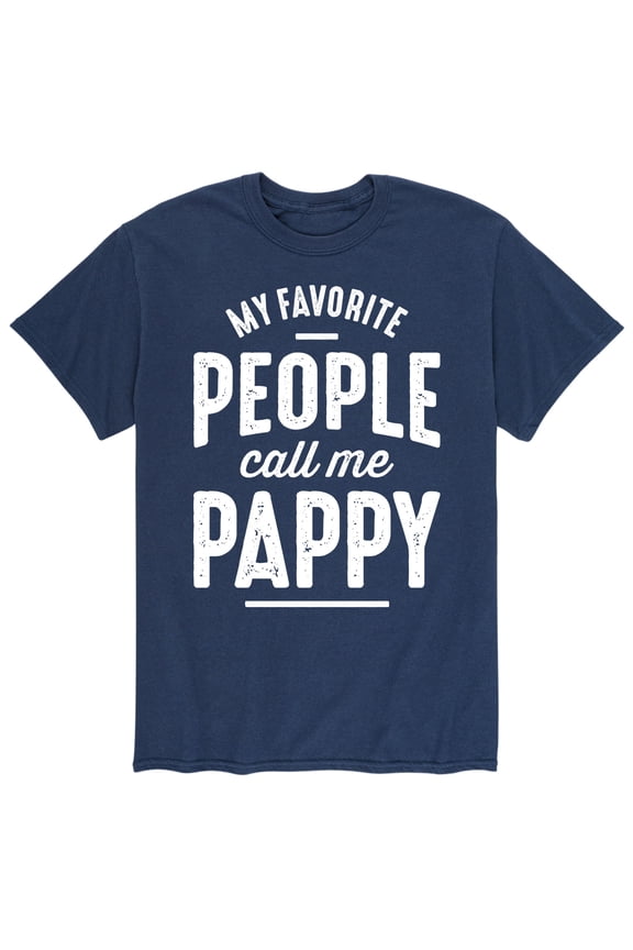 - My Favorite People Call Me Pappy - Men's Short Sleeve Graphic T-Shirt