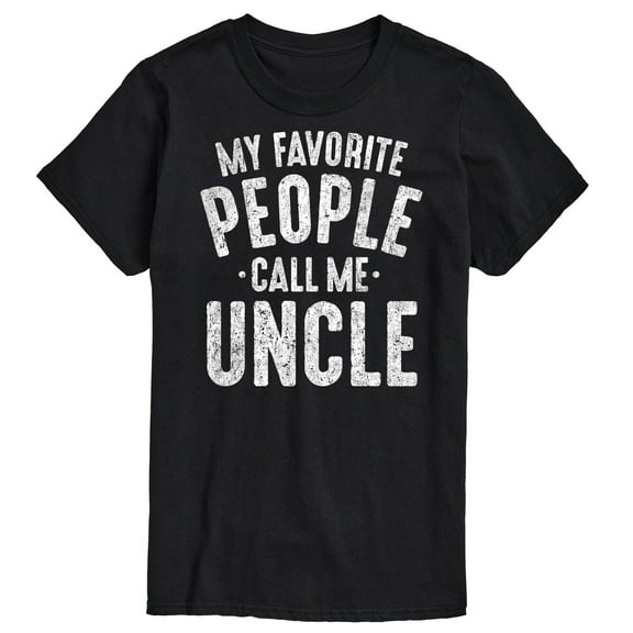 Instant Message - My Favorite People Call Me Uncle - Men's Short Sleeve Graphic T-Shirt