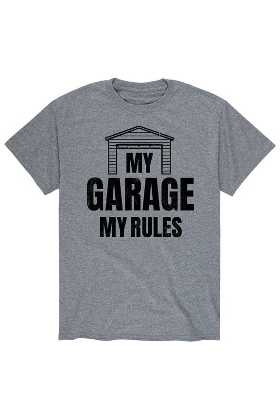 - My Garage My Rules Short Sleeve Graphic T-Shirt