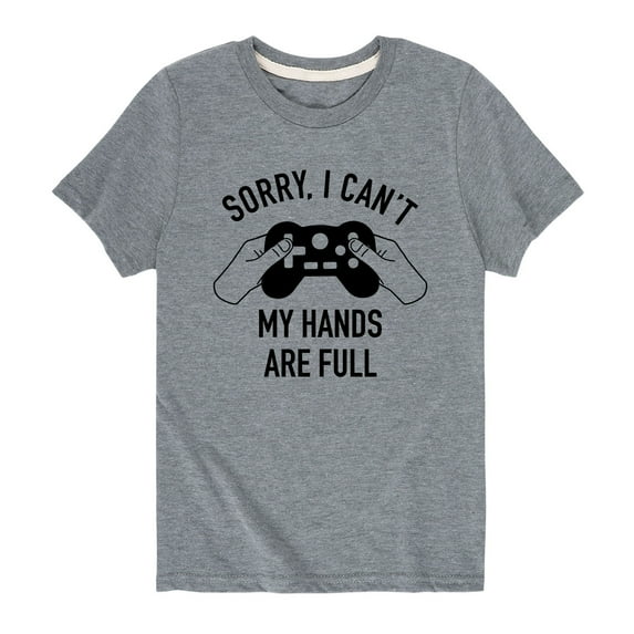 Instant Message - My Hands Are Full - Youth Short Sleeve Tee