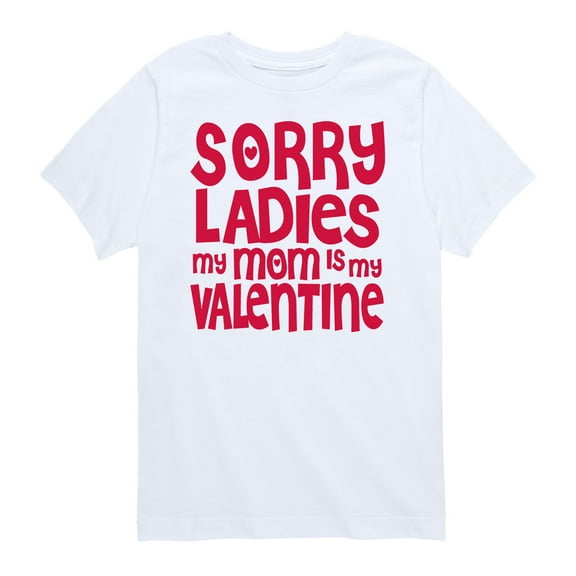 Instant Message - My Mom Is My Valentine - Youth Short Sleeve Tee
