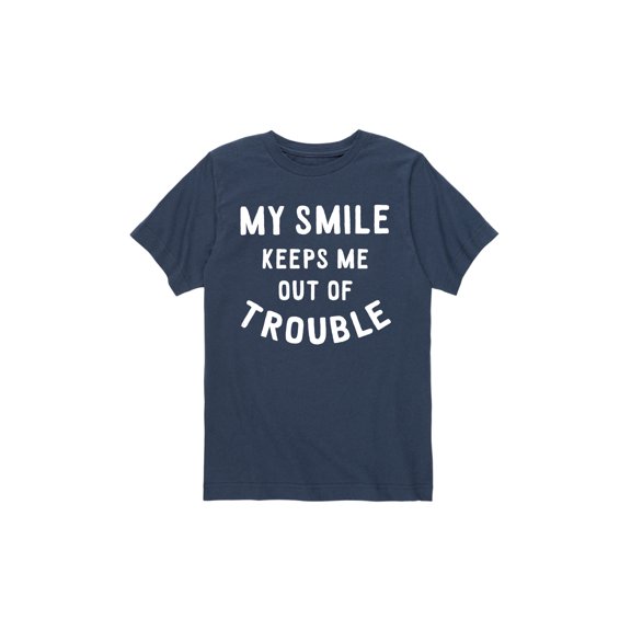 Instant Message - My Smile Trouble - Toddler Short Sleeve Tee