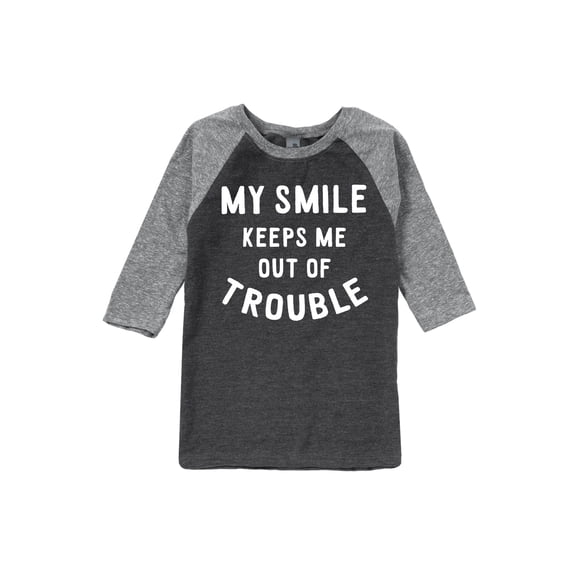 Instant Message - My Smile Trouble - Youth Raglan