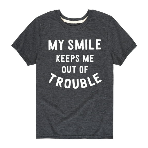 Instant Message - My Smile Trouble - Youth Short Sleeve Tee