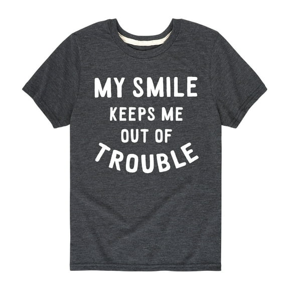 Instant Message - My Smile Trouble - Youth Short Sleeve Tee
