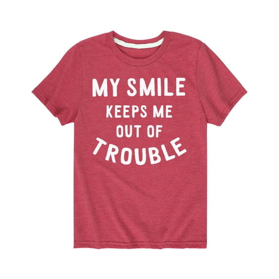 Instant Message - My Smile Trouble - Youth Short Sleeve Tee